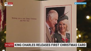 King Charles releases first Christmas card [upl. by Larrej]