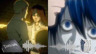 I Switched AOT And Death Note Music [upl. by Adnihc]