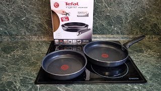 ОНЛАЙН ТРЕЙДРУ Набор сковород TEFAL INGENIO BLACK 24 см и 28 см съемная ручка [upl. by Gunzburg]