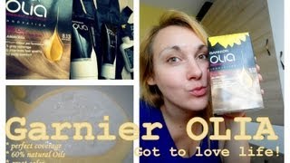 GIY GARNIER OLIA Summer Favorite Hair Dye  Новата Гарниер Олиалека приятнаперфектно покритие [upl. by Kirsteni126]