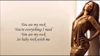 Beyoncé  You Are My Rock Lyrics Video [upl. by Asirb]