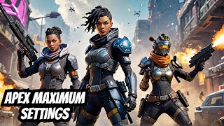 I Played Apex Legends On Maximum Settings [upl. by Ramberg]