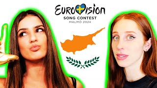 LETS REACT TO CYPRUSS SONG FOR EUROVISION 2024  SILIA KAPSIS quotLIARquot [upl. by Niehaus]