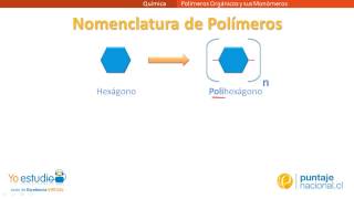 Polímeros y sus monómeros [upl. by Eduam512]
