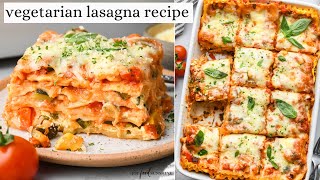 Vegetable Lasagna Recipe [upl. by Alyag494]