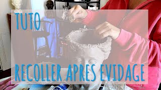 TUTORIEL SCULPTER UNE TETE  RECOLLER APRES EVIDAGE [upl. by Ahsiad]