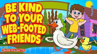 Be Kind To Your WebFooted Friends ♫ Brain Breaks ♫ Action Song ♫ Kids Songs by The Learning Station [upl. by Cocke577]