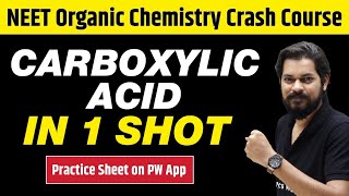 CARBOXYLIC ACID in One Shot  All Concepts Tricks amp PYQs  Class 12  NEET [upl. by Levey518]