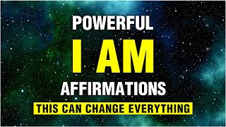 Powerful I AM Affirmations  Listen for 21 days 90 Success Health Wealth Affirmation Manifest [upl. by Adnuahsar]