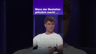 Wenn der Bestatter plötzlich merkt   Luis Bauer I deep und deutlich shorts [upl. by Aicilehp]