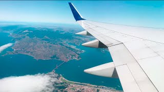 San Francisco Takeoff  Boeing 757 Delta Airlines [upl. by Waldo]