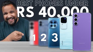 Best Phones Under Rs 40000 Q1 2024  No More Confusion [upl. by Gurolinick731]