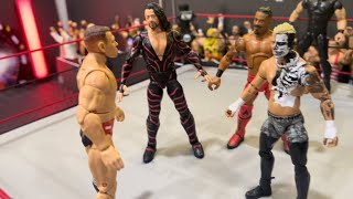 GUNTHERDARBYCARMELO HAYES AND SHINSUKE IC TITLE MATCH [upl. by Aicilram752]