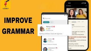 How To Improve Grammar On Cambly App [upl. by Ennahgem430]