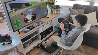 Simulador Conducción PS4 😍Logitech G29 con cambio manual y Pruebo un 🚀BMW M5 trucado con 800cv🤣 [upl. by Colbert537]