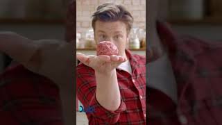 Jamie Oliver’s Perfect Burger Recipe shorts [upl. by Sirehc356]