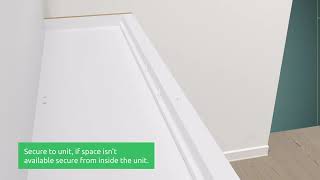 How to Fit Modern Cornice and Pelmet [upl. by Bremser]