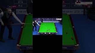 Safe potting from Hossein Vafaei against OSullivan😍shortsbilliardssnooker [upl. by Oznohpla]