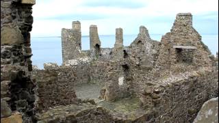 Dunluce Castle County Antrim Northern Ireland [upl. by Neliac823]