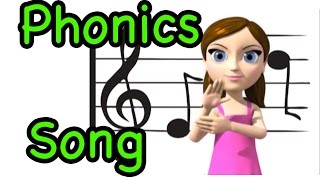 Alphabet Phonics sounds of letters Song and ASL alphabet Canadian  zed version [upl. by Dunc970]