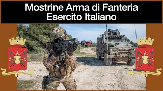 Mostrine Arma di Fanteria Esercito Italiano [upl. by Alekat]