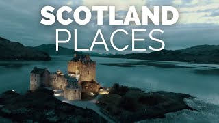 10 Best Places to Visit in Scotland  Travel Video [upl. by Annodam]