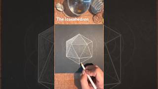 How to draw the Icosahedron using the 853 Golden Circle Fast [upl. by Aitnyc]