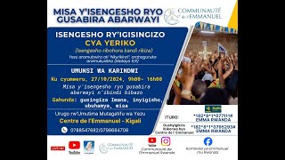 UMUNSI WA 7 IGISINGIZO CYA YERIKO ISENGESHO RYO GUSABIRA ABARWAYI 27 10 2024 [upl. by Sille]