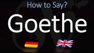 How to Pronounce Goethe  German amp English Pronunciation [upl. by Byers613]