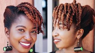 7 Quick and Easy Natural Hairstyles for medium length and long hair  Just Margie [upl. by Walcott]