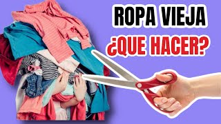 4 IDEAS PARA APROVECHAR RETAZOS DE ROPA VIEJA  SHOW DE MANUALIDADES [upl. by Ninnette]