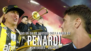 Así es una HINCHADA URUGUAYA La BARRA de PEÑAROL desde ADENTRO 🇺🇾🔥 [upl. by Enirhtac868]