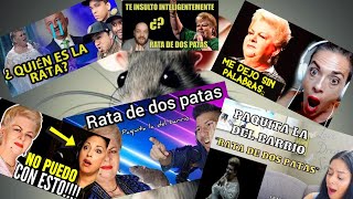 RATA DE DOS PATAS  PAQUITA LA DEL BARRIO ANALISIS REACCIONES [upl. by Pelpel471]