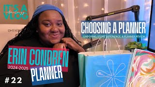 Choosing A Planner Erin Condren LifePlanner Unboxing amp Review Its a Vlog with Dei Gregg 22 [upl. by Nrubyar]