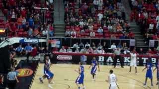 SDSU Aztecs Basketball Jamaal Franklin MWC Tourny 2012 Buzzer Beater vs Boise State [upl. by Eteragram681]