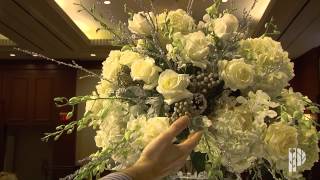 Part 2 of 4 Wedding Flowers Behind the Scenes Centerpieces [upl. by Eeralav]