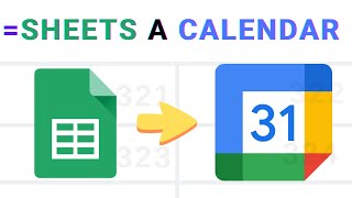 Importar eventos de GOOGLE SHEETS a GOOGLE CALENDAR [upl. by Silden301]