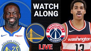 Golden State Warriors vsWizards WATCH PARTY  Live Scoreboard PlayByPlay Highlights Stats [upl. by Alegnasor]