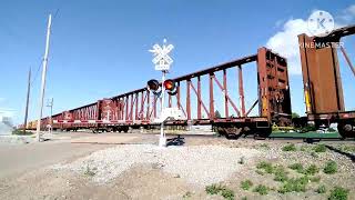 BNSF Mixed Manifest Hauling Arse 06092024 [upl. by Ted]