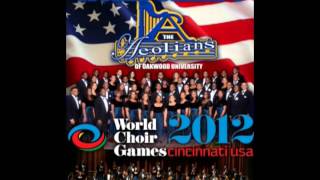 OAKWOOD UNIVERSITY AEOLIANS  2012 OLYMPICS WORLD CHOIR GAMES CHAMPIONS [upl. by Ruthe]