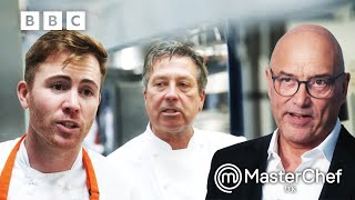 Cooking Under Head Chef John Torode  MasterChef UK [upl. by Ynnos]