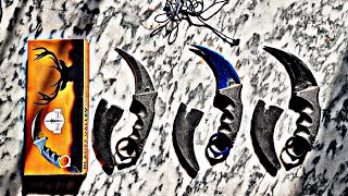 Karambit KNIFES  DAMASCUS Karambit KNIFES  Wazirabad Knifes 03416066400 [upl. by Rtoip]