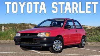 1995 Toyota Starlet Review [upl. by Anawek]