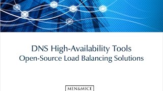 DNS HighAvailability Tools – OpenSource Load Balancing Solutions [upl. by Eicnahc]