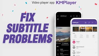 How To Fix KMPlayer Subtitle Problem  Working [upl. by Valerye140]