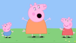 Peppa Pig Official Channel  Piggy In The Middle  Cartoons For Kids  Peppa Pig Toys [upl. by Jarrod126]