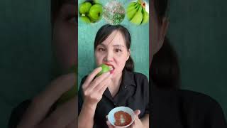 Astringent fruit mukbang [upl. by Radford]