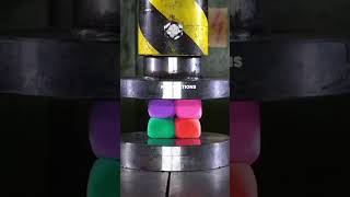 100 Ton Hydraulic Press VS 😱  Hydraulic Press  hydrualicpresschannel ytshorts shorts [upl. by Cinnamon696]