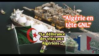 L algérie numéro 1 des exportation de GNL en afrque et dans le monde arabe [upl. by Eneres419]