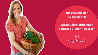 Gesunde Ernährung Diese Lebensmittel liefern die besten Nährstoffe für deinen Körper [upl. by Anaitak]